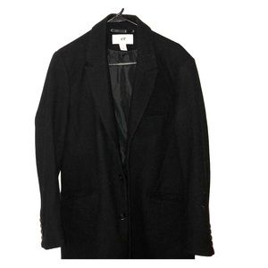 Black pea coat